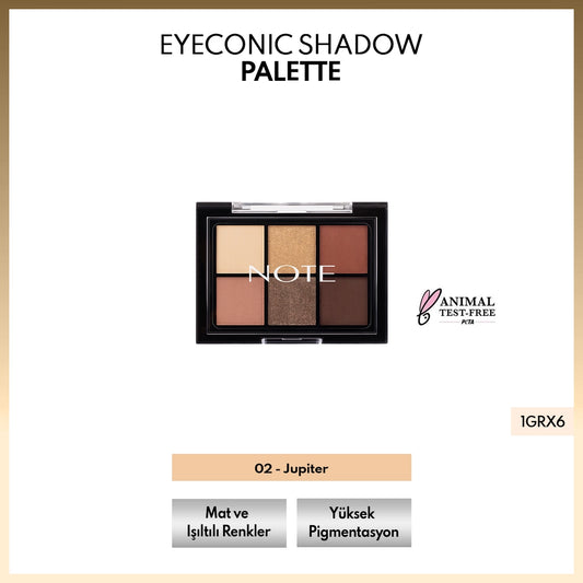 Note Eyeconic Shadow Palette Eyeshadow Palette
