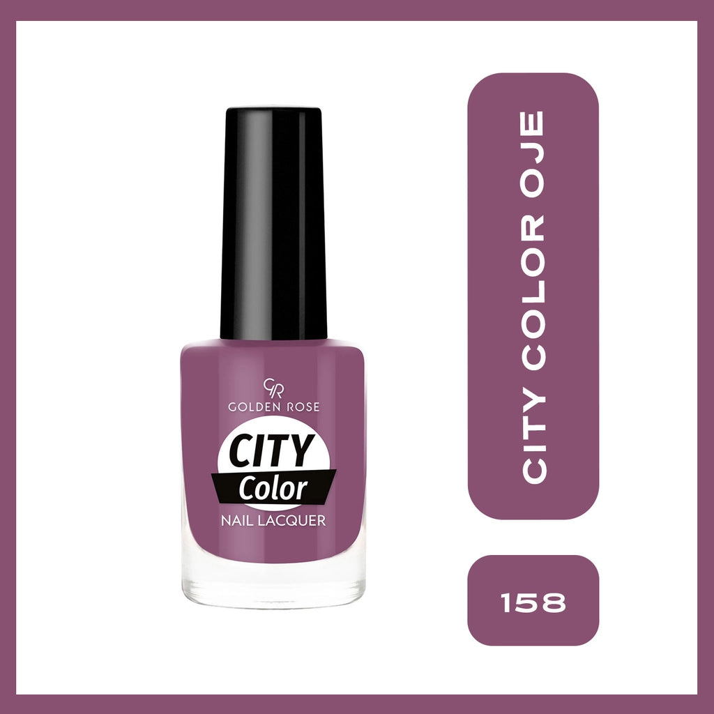 Golden Rose City Color Nail Lacquer Nail Polish