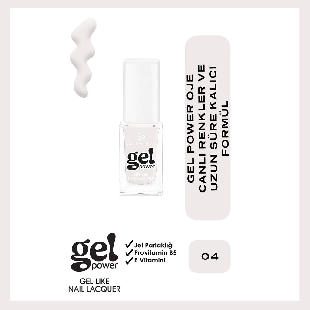 Golden Rose Power Gel Like Nail Polish No: