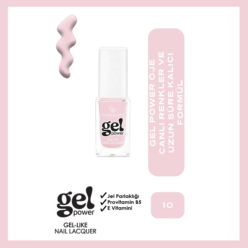 Golden Rose Power Gel Like Nail Polish No: