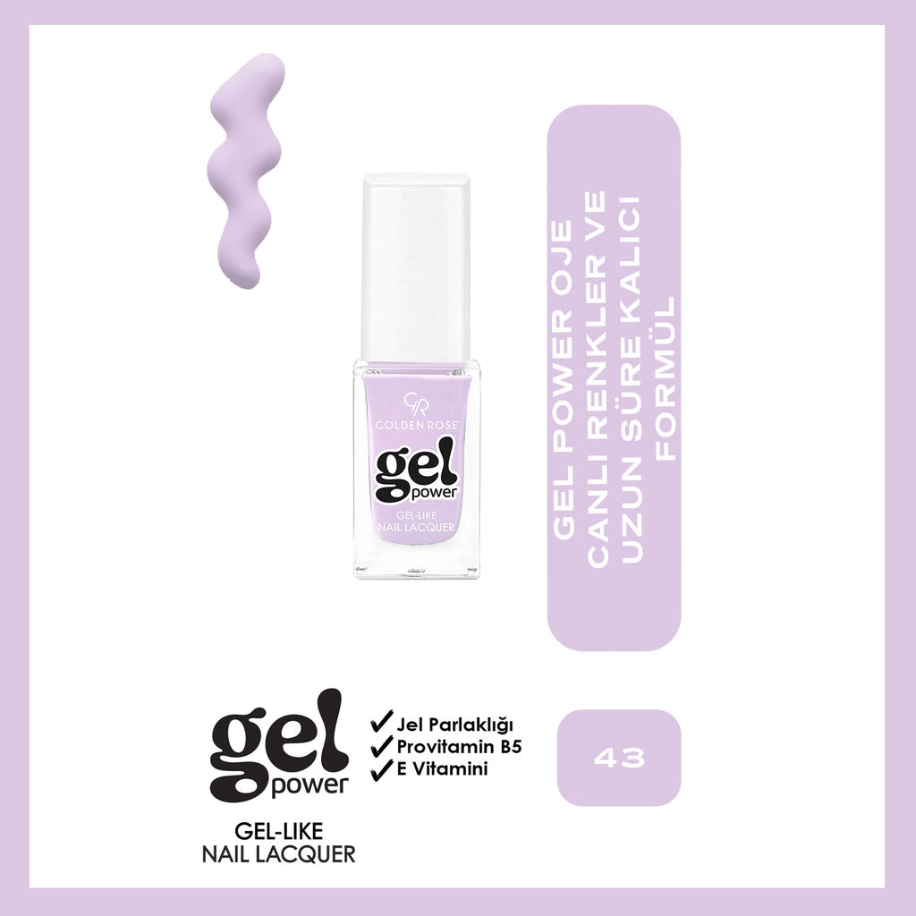 Golden Rose Power Gel Like Nail Polish No: