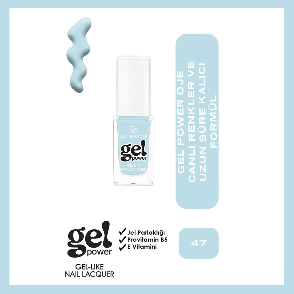 Golden Rose Power Gel Like Nail Polish No:
