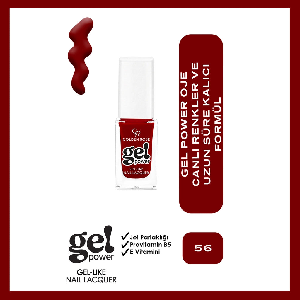 Golden Rose Power Gel Like Nail Polish No: