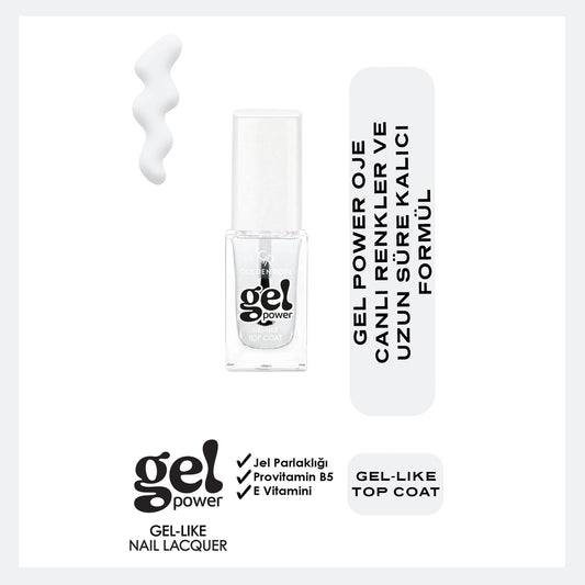 Golden Rose Power Gel Like Top Coat Gel