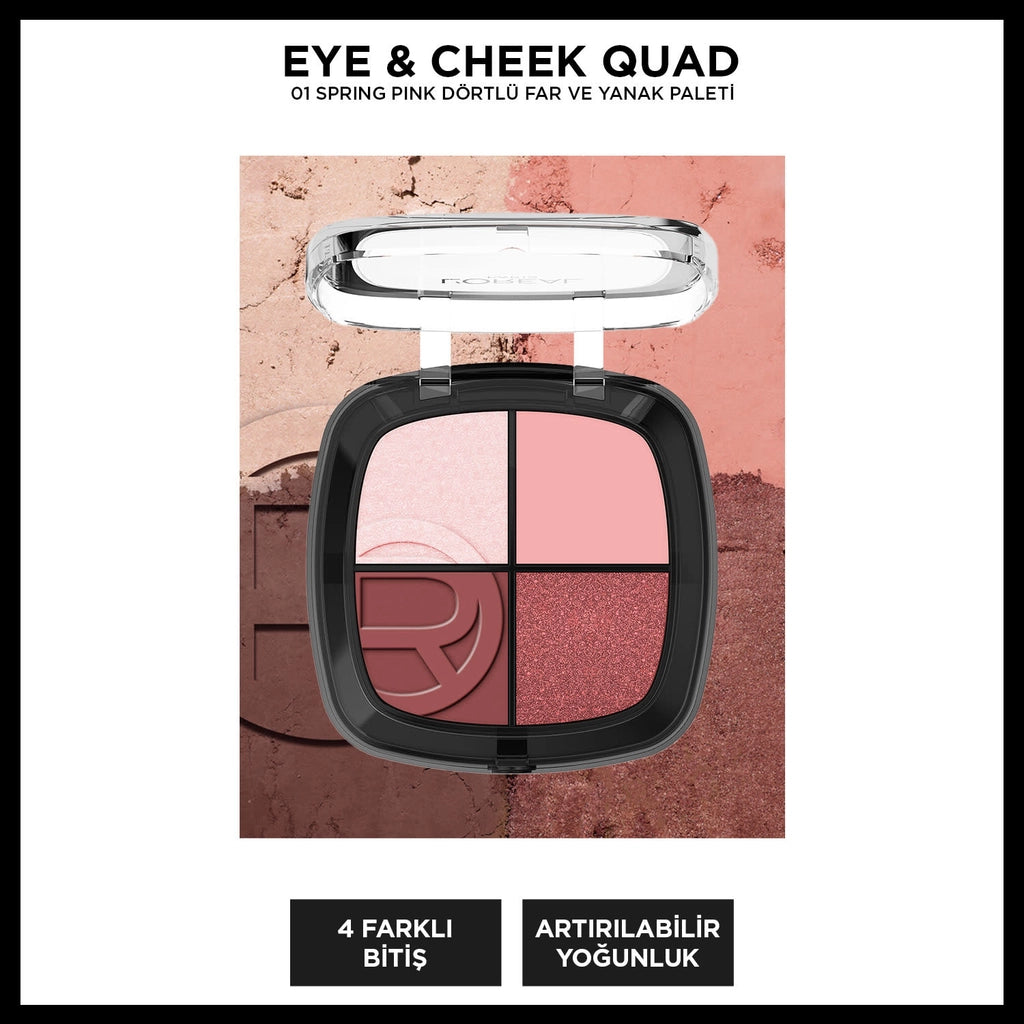 Loreal Paris Eye & Cheek Quad Eyeshadow and Cheek Palette