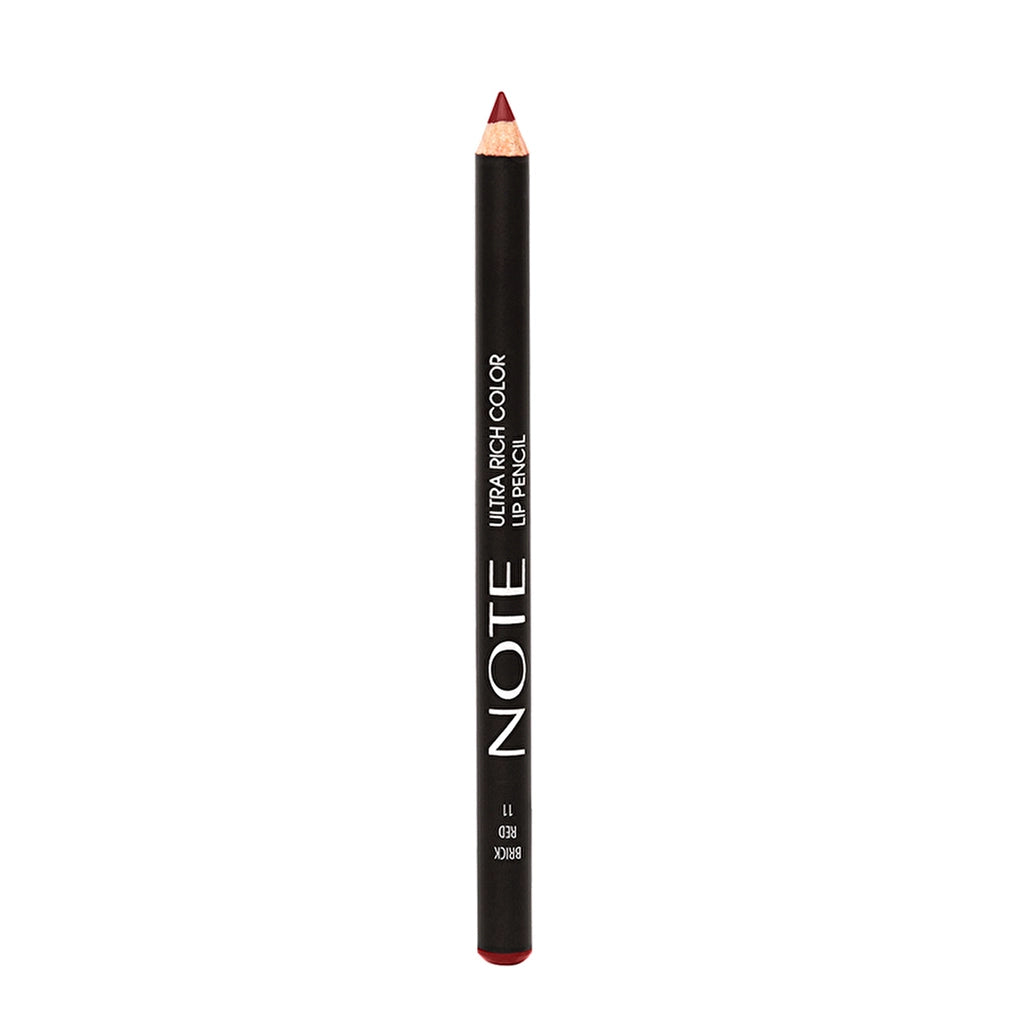 Note Ultra Rich Color Lip Pencil Brick Red