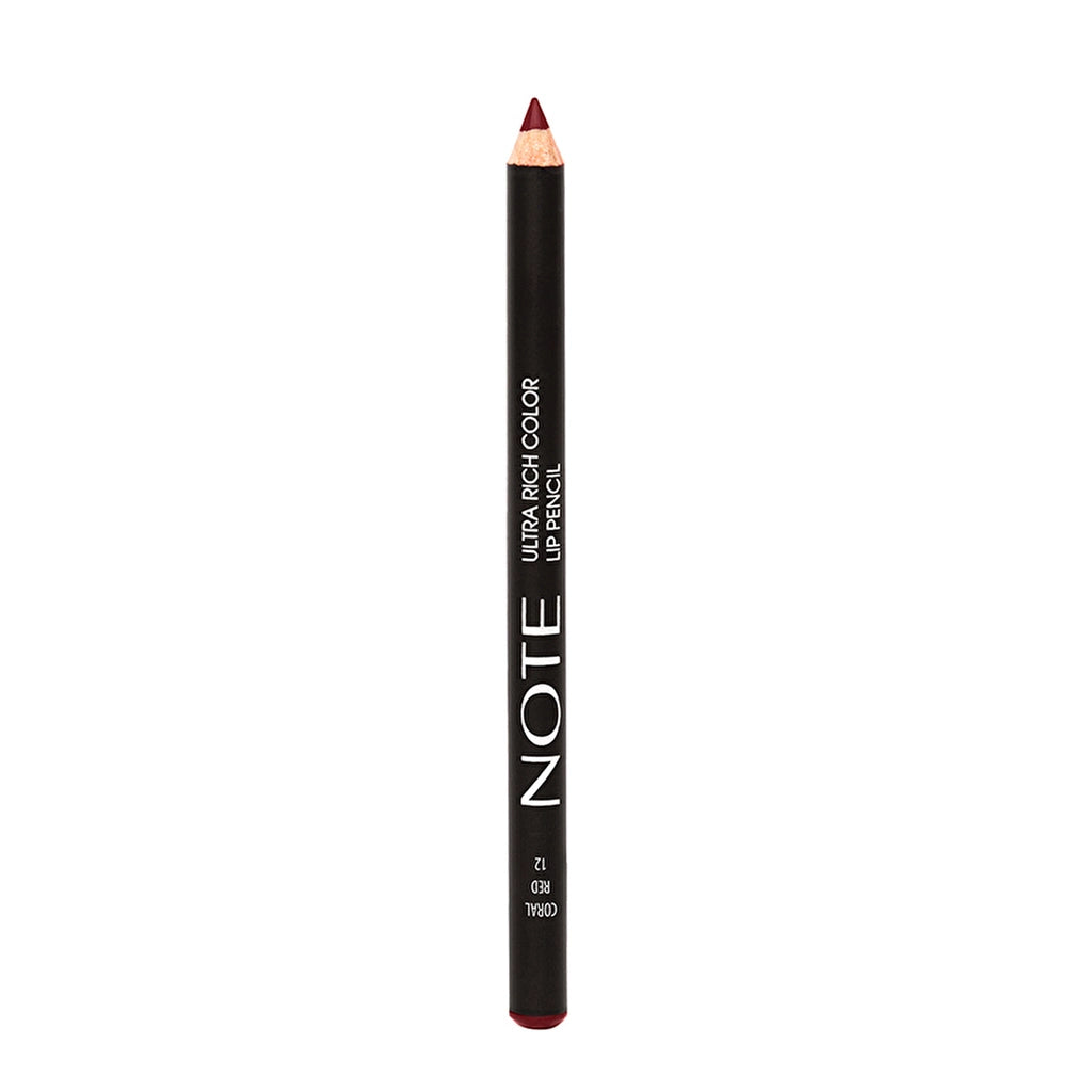 Note Ultra Rich Color Lip Pencil Brick Red