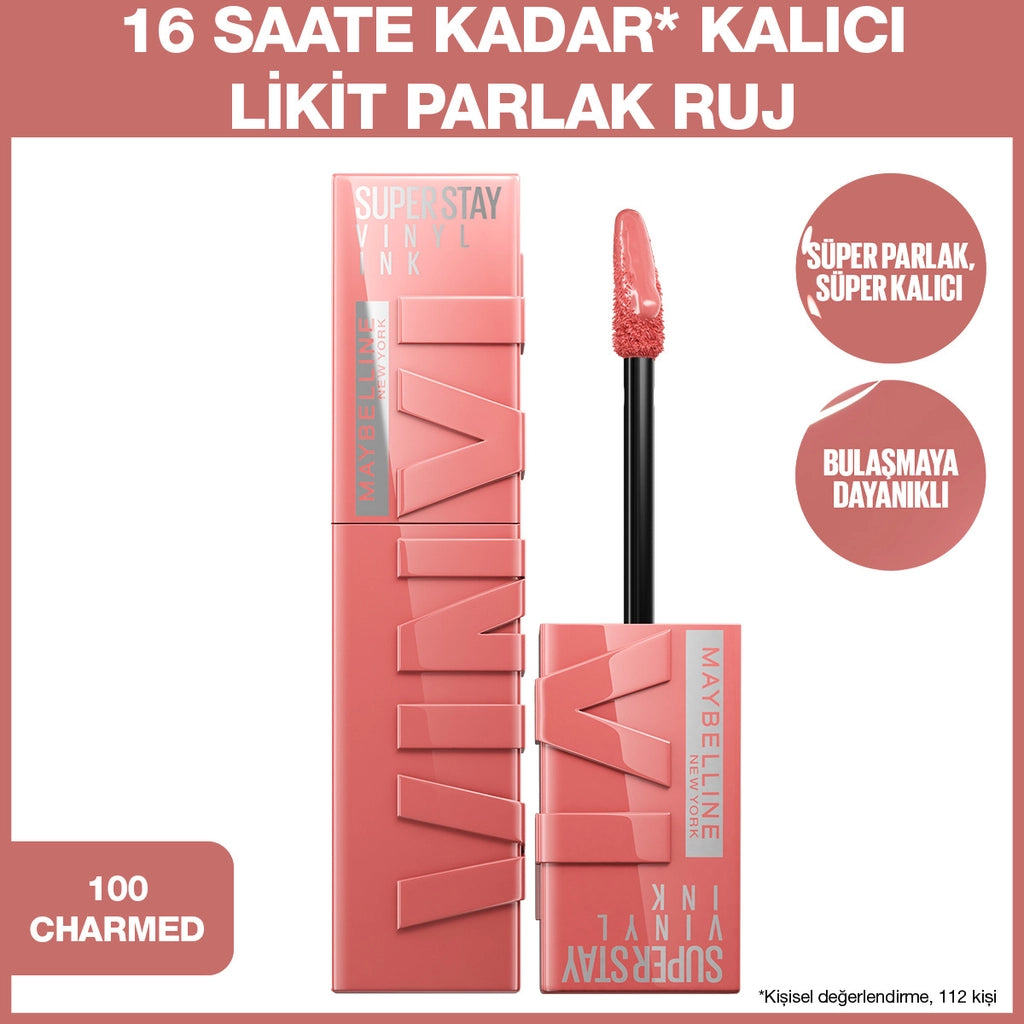 Maybelline New York Super Stay Vinyl Ink Long Lasting Liquid Glossy Lipstick