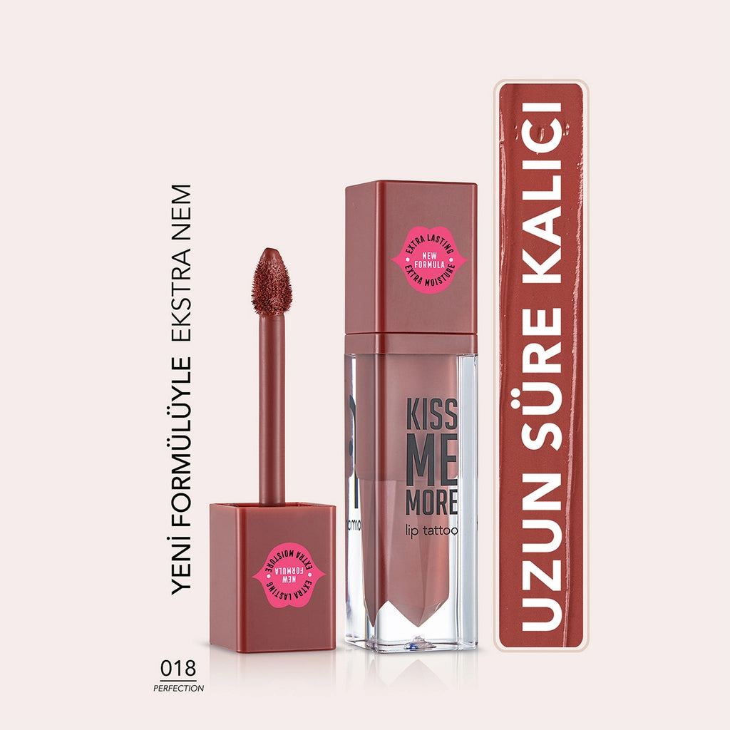 Flormar Kiss Me More Extra Permanent Liquid Matte Lipstick