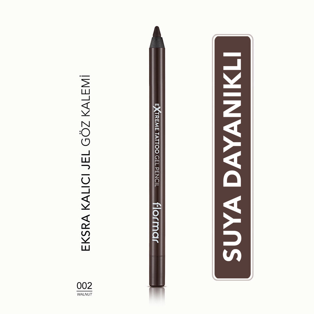 Flormar Extreme Tattoo Extra Permanent Shimmering Gel Eye Pencil 0