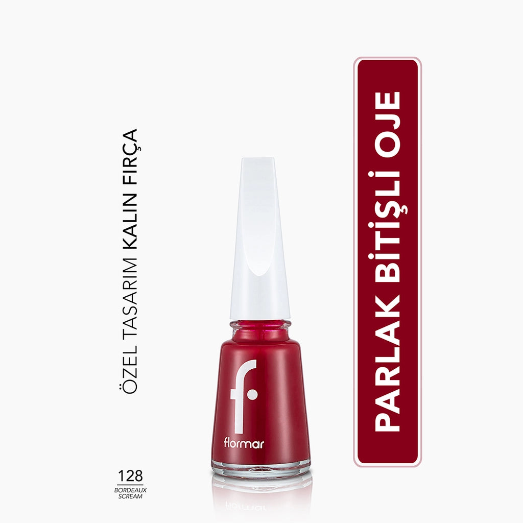 Flormar Nail Enamel Intensely Pigmented Nail Polish 417 Steel Gray