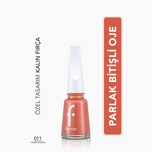 Flormar Nail Enamel Intensely Pigmented Nail Polish 417 Steel Gray