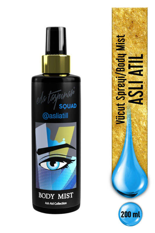 Squad Aslı Atıl Collection Body Mist – Special Series & Lasting Fragrance 200 ml