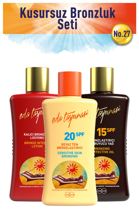Perfect Tan Set no.27 WhiteT+Spf15+Lotion (EGX19-EGX17-EGX07)