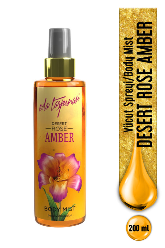Desert Rose Amber Body Mist – Mysterious & Lasting Fragrance 200 ml