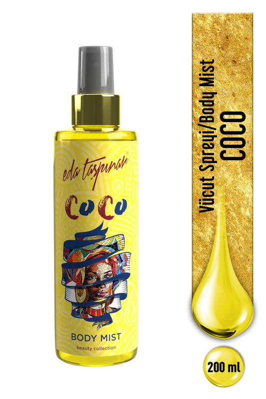 Coconut Coco Body Mist – Exotic Coconut & Lasting Fragrance 200 ml