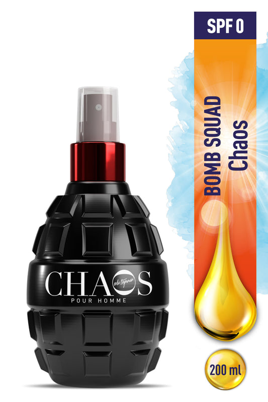 Chaos Pour Homme Bronzing Bomb Bronzing Sun Oil – Men Bronze Look 200 ml