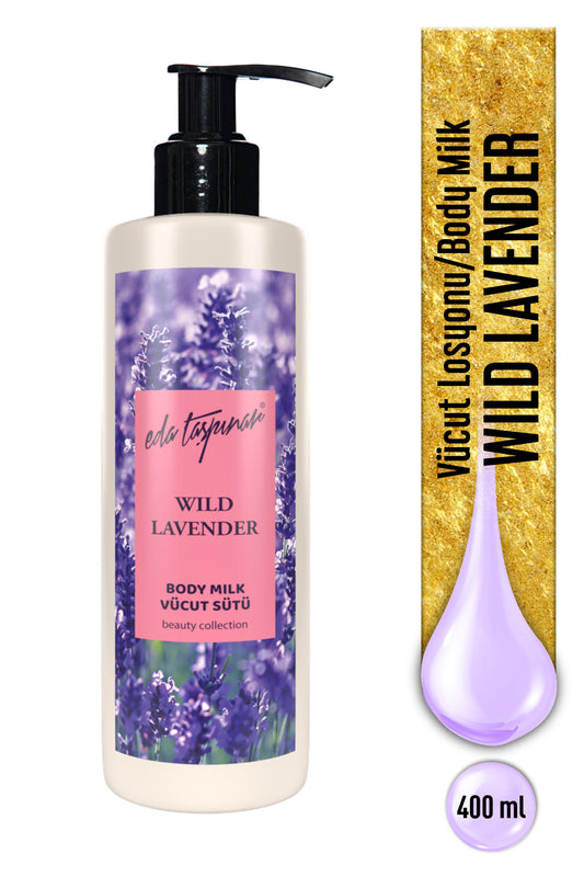 Wild Lavender Body Lotion – Lavender Effect & Intense Moisturizing & Vegan 400 ml