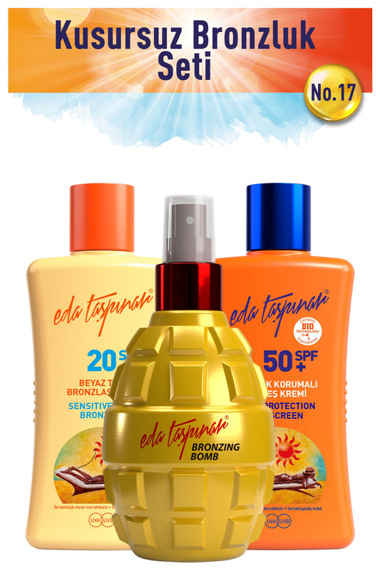 Perfect Tan Set no.17 Bomb+WhiteT+Spf50+ (EGX18-EGX19-EGX38)