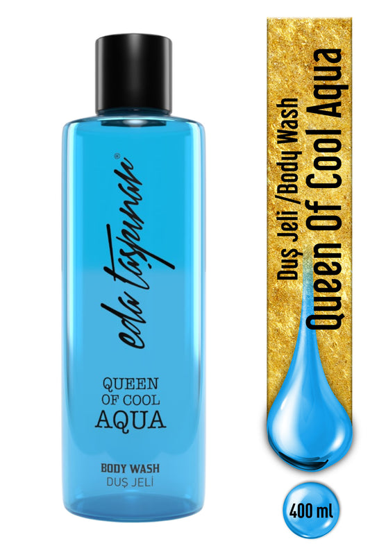 Queen Of Cool Aqua Shower Gel – Fresh Ocean Effect & Gentle Cleaning 400 ml