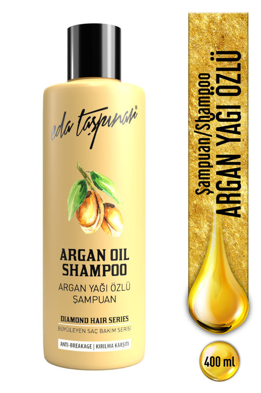 Argan Oil Extract Shampoo – Intense Moisturizing & Shiny Hair Appearance 400 ml