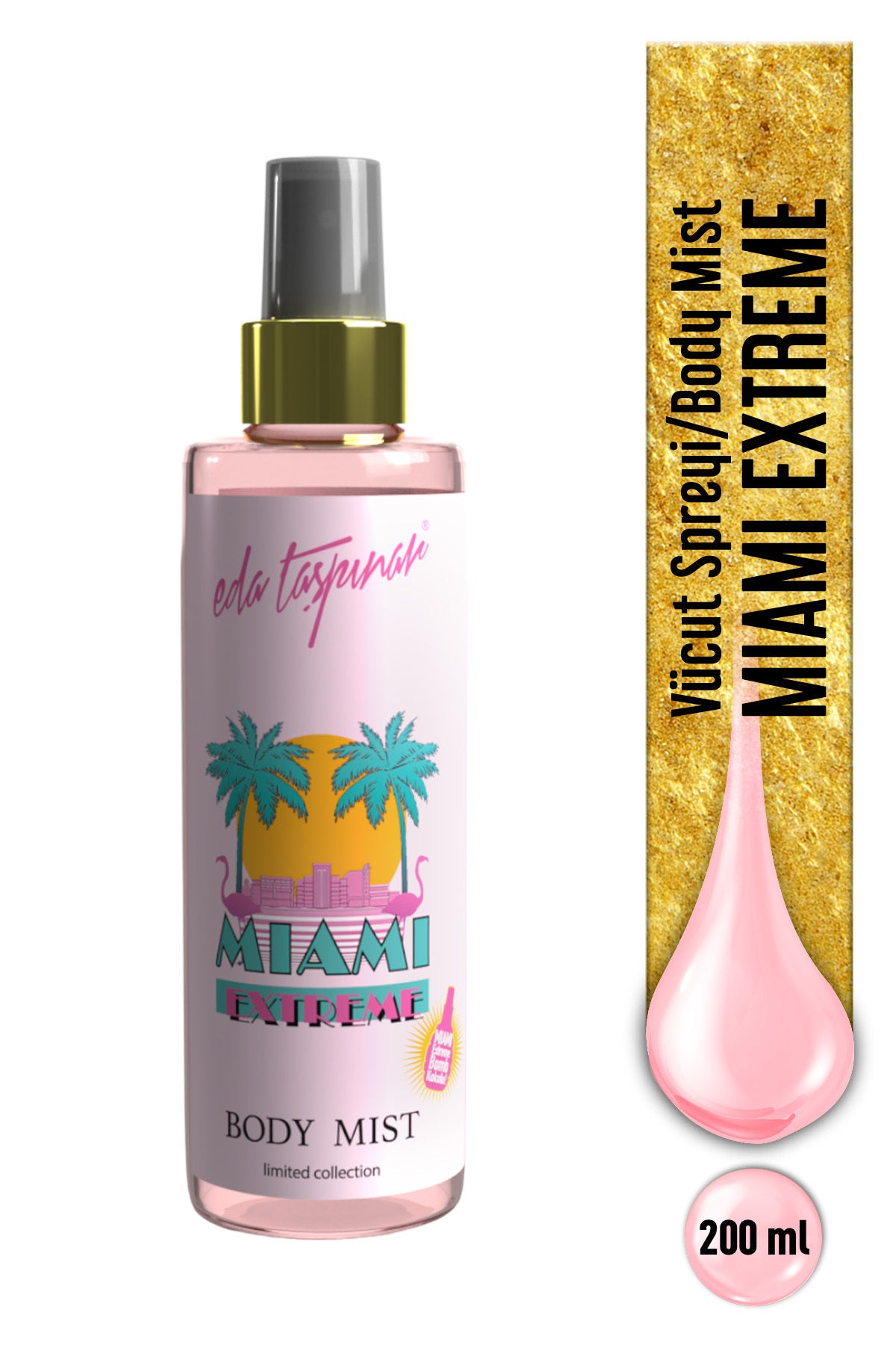 Miami Body Mist – Energetic & Floral Fragrance 200 ml