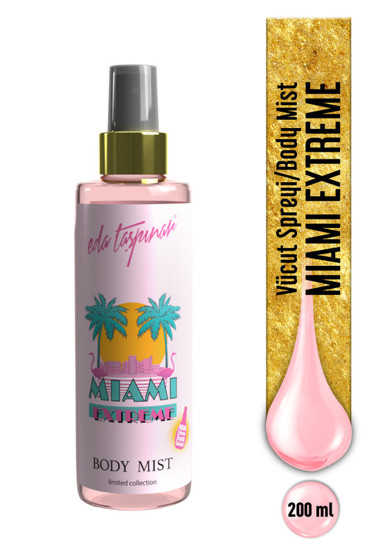 Miami Body Mist – Energetic & Floral Fragrance 200 ml