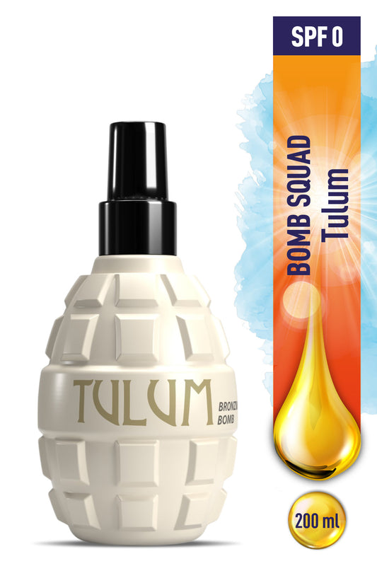 Tulum Bronzing Bomb Bronzing Sun Oil SPF 0 – Exotic Scent & Tanning 200 ml
