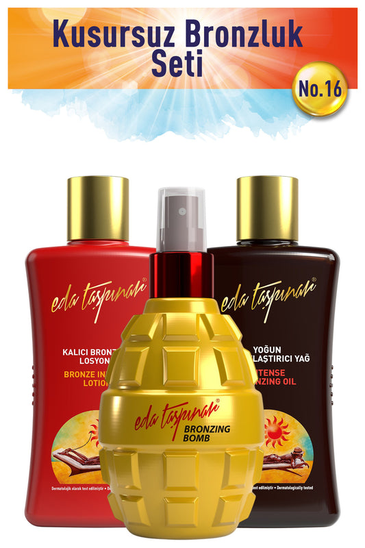 Perfect Tan Set No.16 Bomb Spf0 Lotion