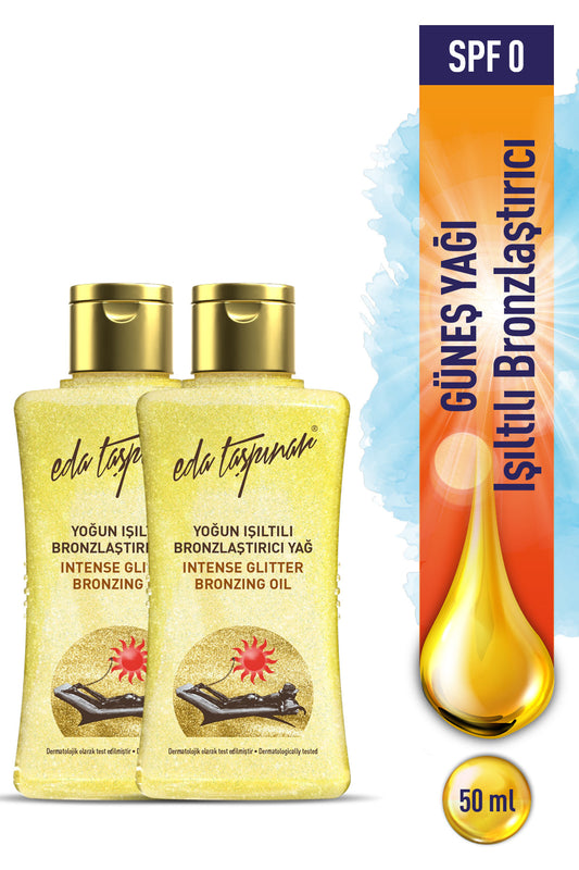 Mini Size Radiant Bronzing Oil SPF 0 – Bright & Intense Bronze 50 ml x 2 PCS