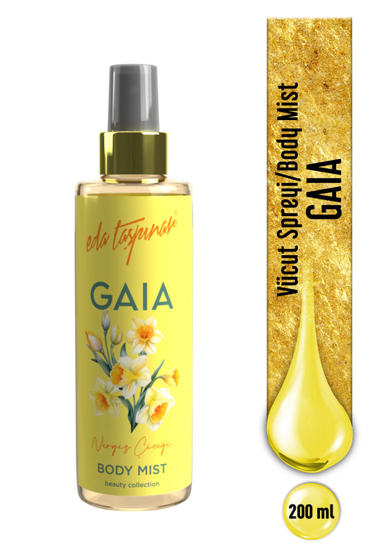 Gaia Body Mist – Narcissus & Floral & Balanced Fragrance 200 ml
