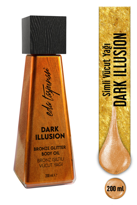 Glitter Body Oil Dark Illusion – Bronze Shine & Intense Shine 200 ml