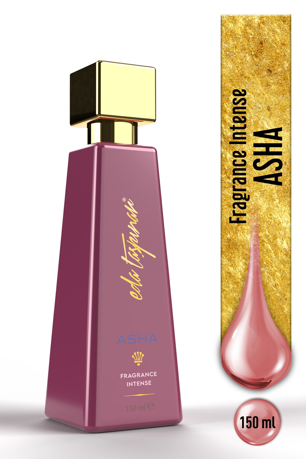 Asha Fragrance Intense Eau De Parfum – Floral Perfume & Impressive Fragrance 150 ml