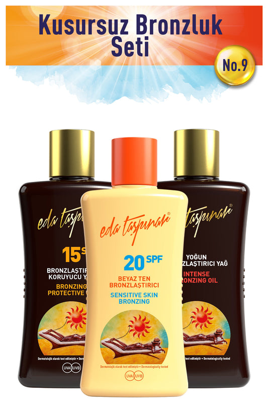 Perfect Tan Set no.9 Spf0+Spf15+WhiteSkin (EGX03-EGX17-EGX19)