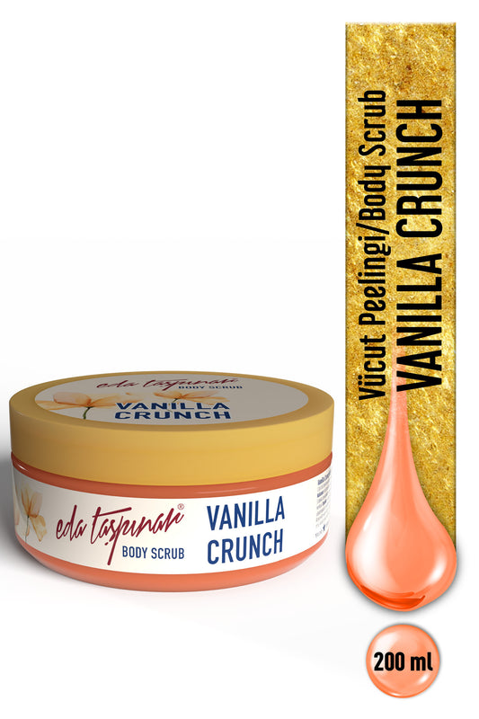 Vanilla Crunch Vanilla Body Scrub – Sweet Vanilla & Soft Skin Effect 300 gr