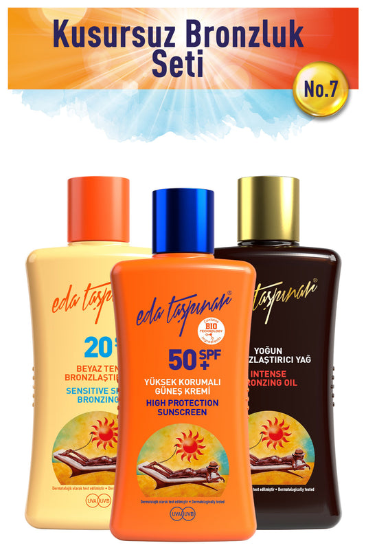 Perfect Tan Set no.7 Spf0+WhiteT+Spf50+ (EGX03-EGX19-EGX38)