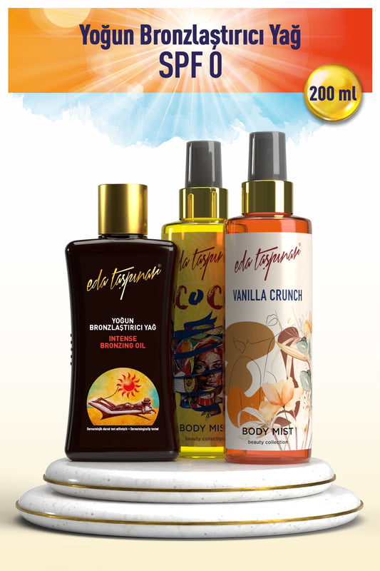 Intense Bronzer SPF 0 200ml - Vanilla 200ml & Coco Body Mist
