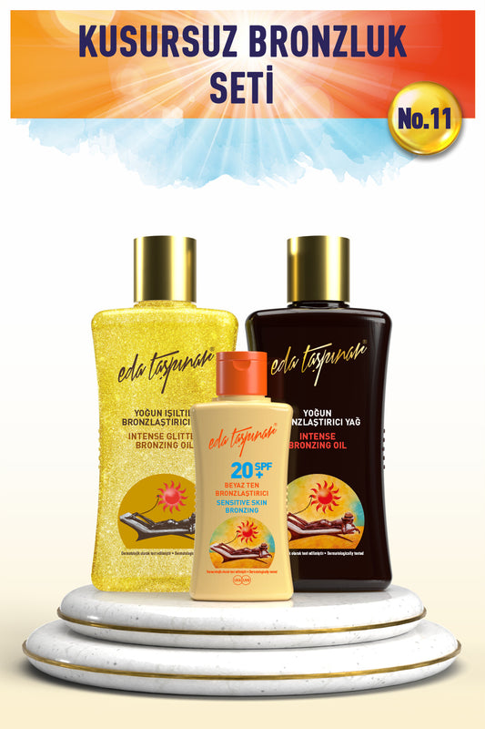 Perfect Tan Set No.11 Spf0 Radiant Miniwhite Skin (EGX03-EGX04-EGX53)