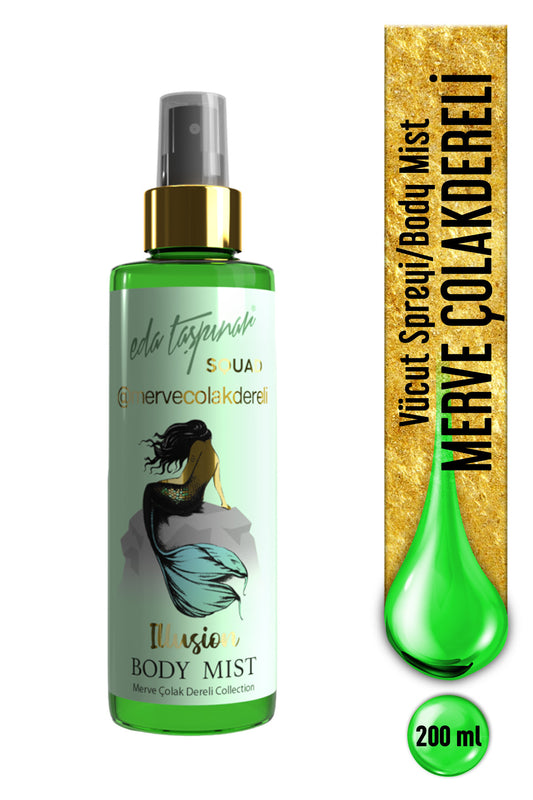 Merve Çolak Dereli Collection Body Mist – Special Series & Impressive Fragrance 200 ml