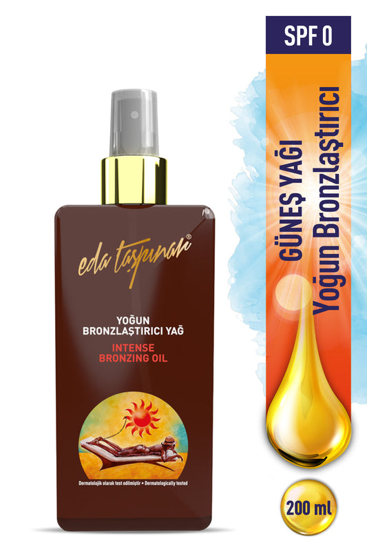 Spray Cap Bronzing Oil SPF 0 – Practical Application & Intense Bronze Look 200 ml