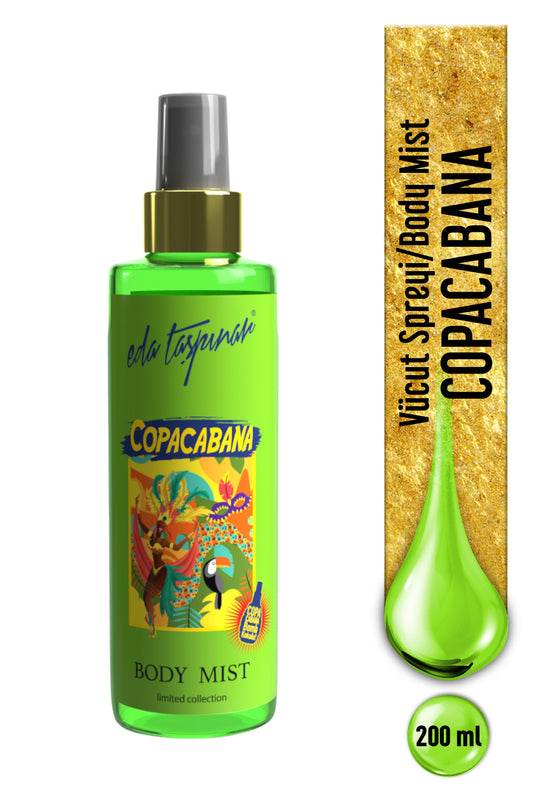 Copacabana Body Mist – Tropical & Fresh Scent 200 ml