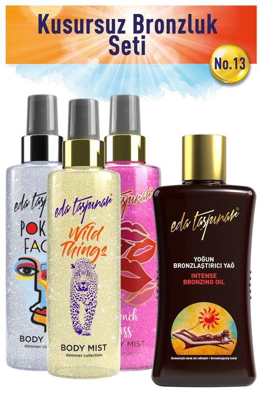 Perfect Tan Set no.13 Spf0+3pcs Glitter (EGX03-EGX31-EGX05-EGX06)