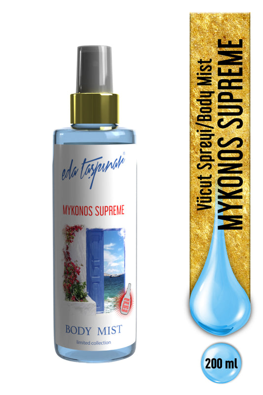 Mykonos Body Mist – Sea Breeze & Sugary Fragrance 200 ml
