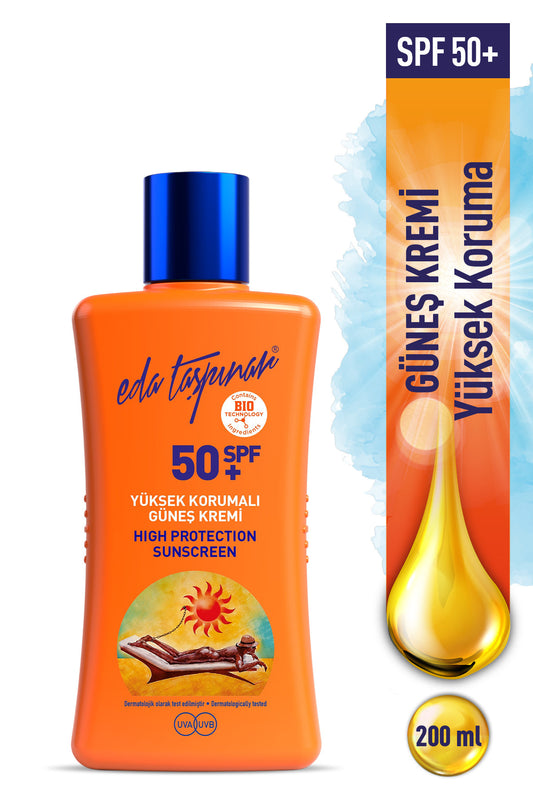 Sun Cream SPF 50+ – High Protection & Suitable for Sensitive Skin 200 ml