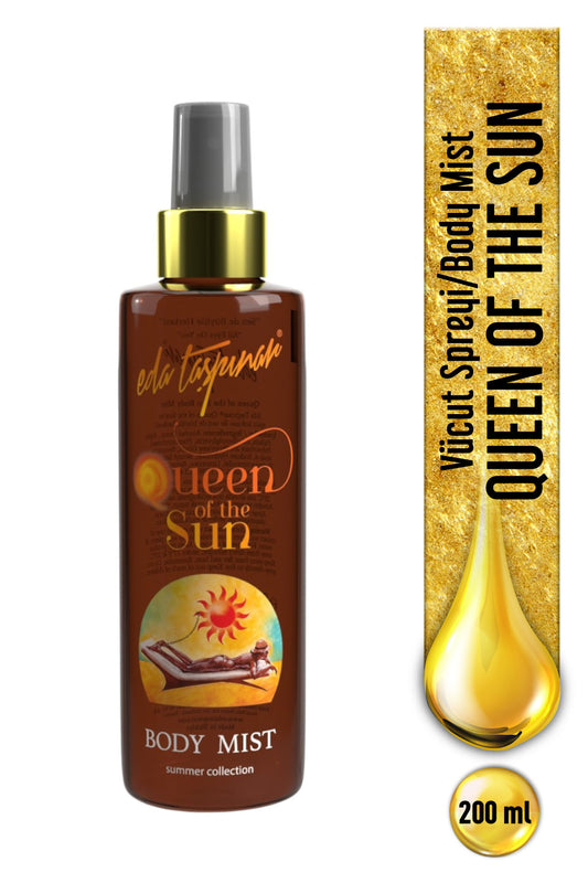 Queen Of The Sun Body Mist – Cocoa & Warm & Sparkling Fragrance 200 ml