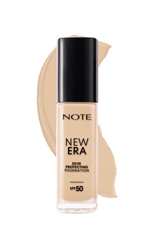 Note New Era Skin Protecting 110 Soft Ivory Nemlendirici Etkili SPF 50 Hyaluronik Asitli Fondöten