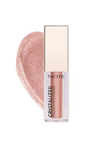 Note Crystalized Liquid Eyeshadow Metallic Eyeshadow - 01 Soft Elegance