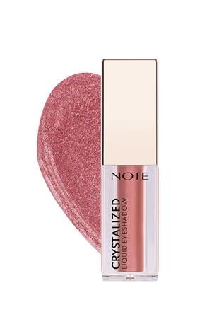 Note Crystalized Liquid Eyeshadow Metallic Eyeshadow - 04 Pink Bouquet