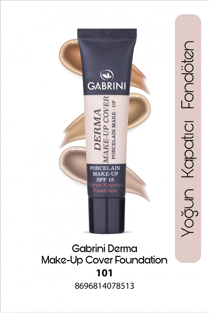 GABRINI DERMA MAKE-UP COVER FOUNDATION 101