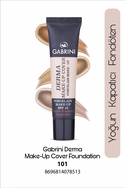 GABRINI DERMA MAKE-UP COVER FOUNDATION 101